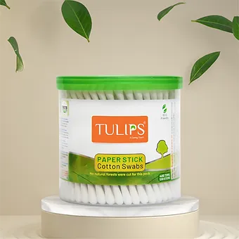 Eco Friendly Cotton Buds/ Swabs (300 Sticks in a Jar) - Image 5